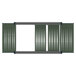 A grey and green Metro Top-Track kit.