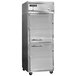 a close-up of a refrigerator