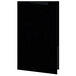 A black rectangular check presenter with black interior strips.