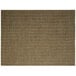 A beige woven vinyl rectangle placemat.