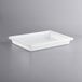 A white plastic Vigor food storage box with a lid.