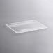 A clear plastic container lid for a Vigor food storage box.