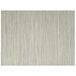 A sage woven vinyl rectangle placemat with a basketweave pattern.