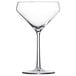 A Schott Zwiesel martini glass with a clear stem.