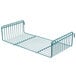 A Metroseal wire shelf with side ledges on a white background.