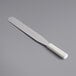 A Dexter-Russell Sani-Safe baking/icing spatula with a white plastic handle.