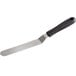 An OXO baking / icing spatula with a black handle and silver blade.