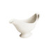 Hall China 11380AWHA Ivory (American White) 7.75 oz. China Sauce Boat - 12/Case