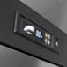 The digital display and buttons on a Turbo Air M3 Series reach-in refrigerator.