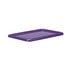 a purple plastic tray with a white background