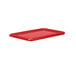 A red plastic Jonti-Craft cubbie tray lid.