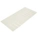 A white rectangular Short Metro tote box divider with many holes.