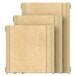 Three T-Height plywood accordion panels with a wood surface.