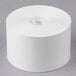 a roll of white paper