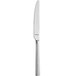 An Amefa stainless steel dessert knife with a silver handle.