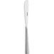 An Amefa stainless steel butter knife with a perforated silver handle.