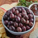 A bowl of Frutto d'Italia Gaeta Style Olives.