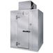 A Kolpak walk-in cooler with the door open.