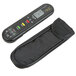 A black electronic Taylor 9306N digital thermometer with a case.