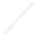 A single translucent smoothie straw wrapped in clear plastic packaging.