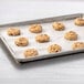 A tray of Rich's Jacqueline oatmeal raisin cookies.