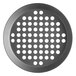 A Vollrath Super Perforated Pizza Pan with holes in it.