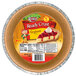 A Keebler graham pie shell in its package on a bakery table.