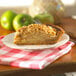 A slice of Keebler graham pie on a plate.