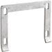 A Zurn Clamp Collar for a Z187 Scupper Roof Drain, a metal frame with holes on the side.