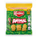 A white bag of KEEBLER® Animal Crackers with a red and white logo.