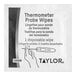 A pack of Taylor thermometer probe wipes.