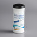 A white container of Comark probe wipes with a black lid.