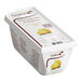 A white container of Les Vergers Boiron Lemon 100% Fruit Puree with a white label.