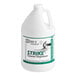 A white jug of Noble Chemical Strike All Purpose Concentrated Cleaner Degreaser with a green label.