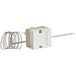 An Avantco 177CTHERM320 thermostat with a wire.