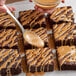 a close-up of a brownie