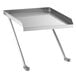 A Regency stainless steel detachable drainboard on metal legs.