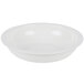 A white Cambro round ribbed bowl.