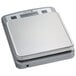 a silver scale with a screen