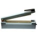 A blue and black Atmovac bag sealer.