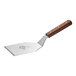 A Mercer Culinary Praxis heavy-duty turner with a rosewood handle.