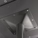 A Lancaster Table & Seating Excalibur square metal pole with a cross base plate.