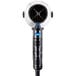 A black and silver Conair full size hair dryer.
