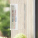 A Taylor 5316N outdoor wall thermometer.