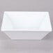 A white square GET Siciliano bowl.