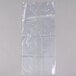 A close-up of a clear plastic LK Packaging food bag.