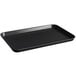 A black rectangular Cambro market tray.