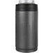 a close-up of a black cylindrical object