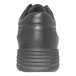 A close-up of a black Genuine Grip Mustang shoe with a leather upper and rubber sole.