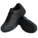 A pair of black Genuine Grip women's athletic shoes with laces.